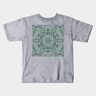 Reverse Graffitti Kaleidoscope Pattern (Seamless) 3 Kids T-Shirt